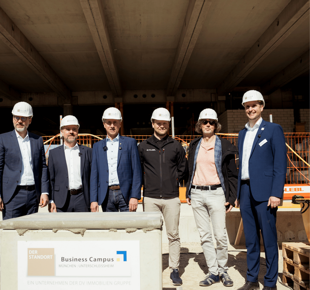 von links nach rechts Florian Müller, Michael Blaschek, Christoph Böck, Markus Betz, Christian Bretthauer, Michael Hartenberger